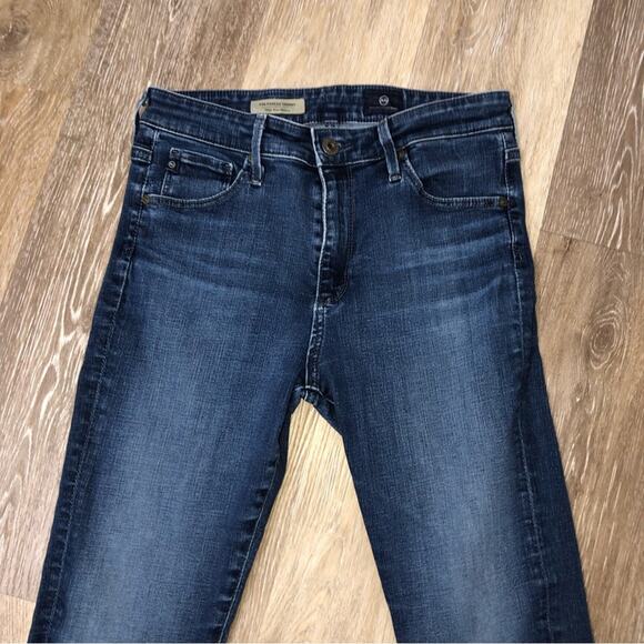 AG Adriano Goldschmied The Farrah High Rise Skinny Jeans 27 EUC - Picture 3 of 8